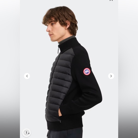 Canada Goose Hybridge Knit Jacket LARGE - Picture 7 of 14
